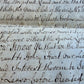 1753 MANUSCRIPT INDENTURE on VELLUM in ENGLISH antique LEASE of LAND 17x21.5"
