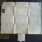 1753 MANUSCRIPT INDENTURE on VELLUM in ENGLISH antique LEASE of LAND 17x21.5"