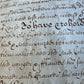1685 MANUSCRIPT INDENTURE on VELLUM in ENGLISH antique 20x24.5"