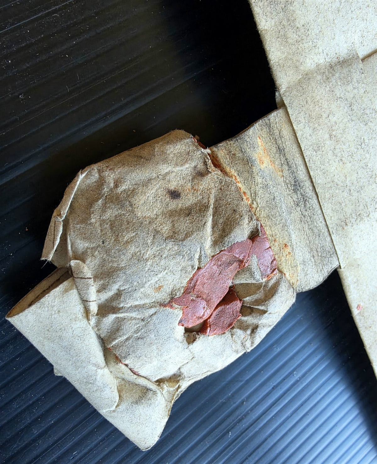 1673 MANUSCRIPT INDENTURE on VELLUM w/ WAX SEAL in ENGLISH antique 14.5x24"