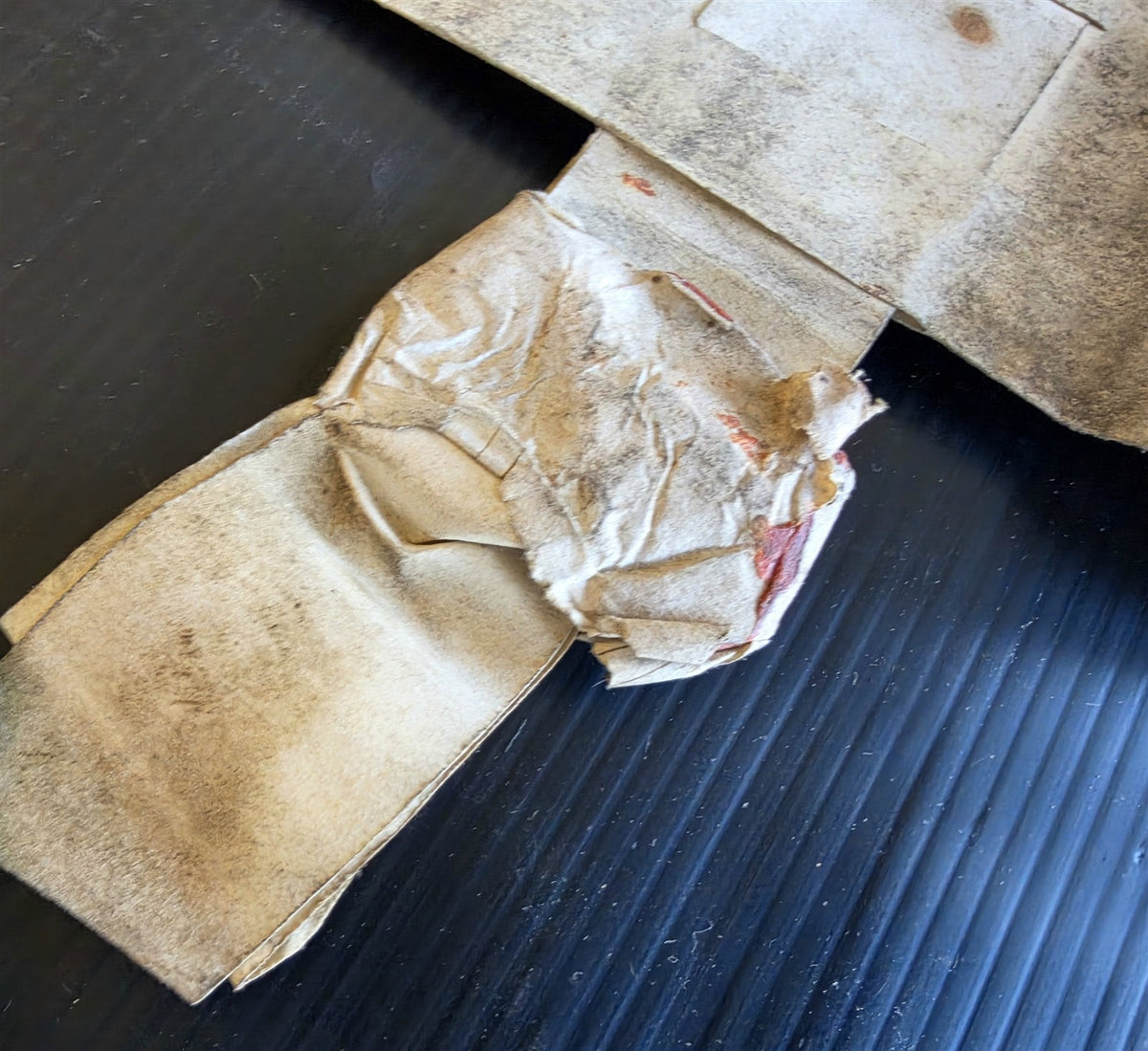 1673 MANUSCRIPT INDENTURE on VELLUM w/ WAX SEAL in ENGLISH antique 14.5x24"