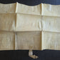 1678-1699 MANUSCRIPT INDENTURE on VELLUM w/ WAX SEAL in ENGLISH antique 15.5x22"