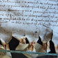 17th century MANUSCRIPT INDENTURE on VELLUM in ENGLISH antique 23x28"