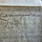 17th century MANUSCRIPT INDENTURE on VELLUM in ENGLISH w/ 4 WAX SEALS antique