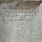 1569 MANUSCRIPT INDENTURE on VELLUM in ENGLISH antique 14 x 21"