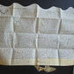 late 17th century MANUSCRIPT INDENTURE on VELLUM in ENGLISH antique 14 x19"