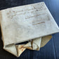 late 17th century MANUSCRIPT INDENTURE on VELLUM in ENGLISH antique 14 x19"