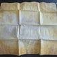 1688 MANUSCRIPT INDENTURE on VELLUM in ENGLISH antique 21 x 22.5"