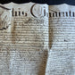 1746 MANUSCRIPT INDENTURE on VELLUM in ENGLISH antique 25 x 29"