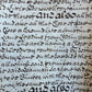 1746 MANUSCRIPT INDENTURE on VELLUM in ENGLISH antique 25 x 29"