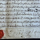1746 MANUSCRIPT INDENTURE on VELLUM in ENGLISH antique 25 x 29"