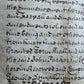 1746 MANUSCRIPT INDENTURE on VELLUM in ENGLISH antique 25 x 29"