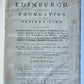 1753 HISTORY of EDINBURGH by WILLIAM MAITLAND antique ILLUSTRATED FOLIO