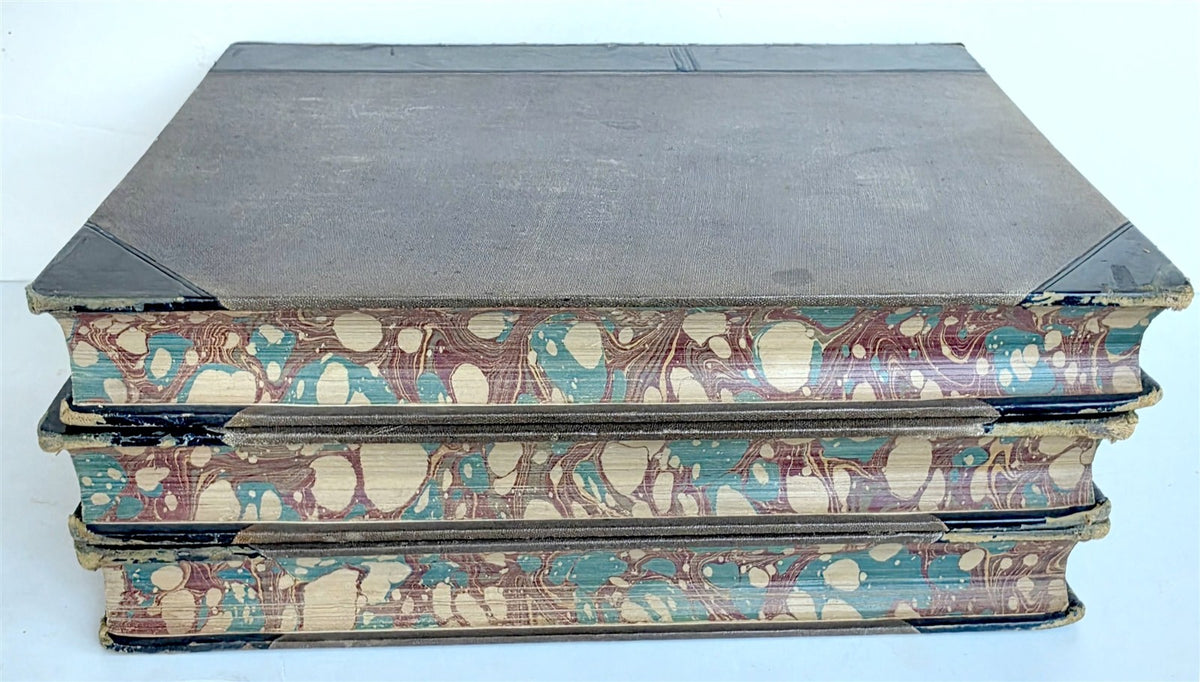 1880 OLD & NEW EDINBURGH its History People & Places antique ILLUSTRATED 3 VOLS