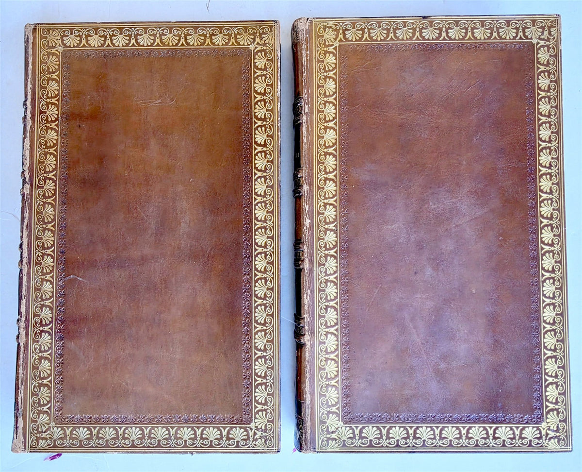 1820 VIEWS of EDINBURGH and its Vicinity antique ILLUSTRATED 2 VOLUMES