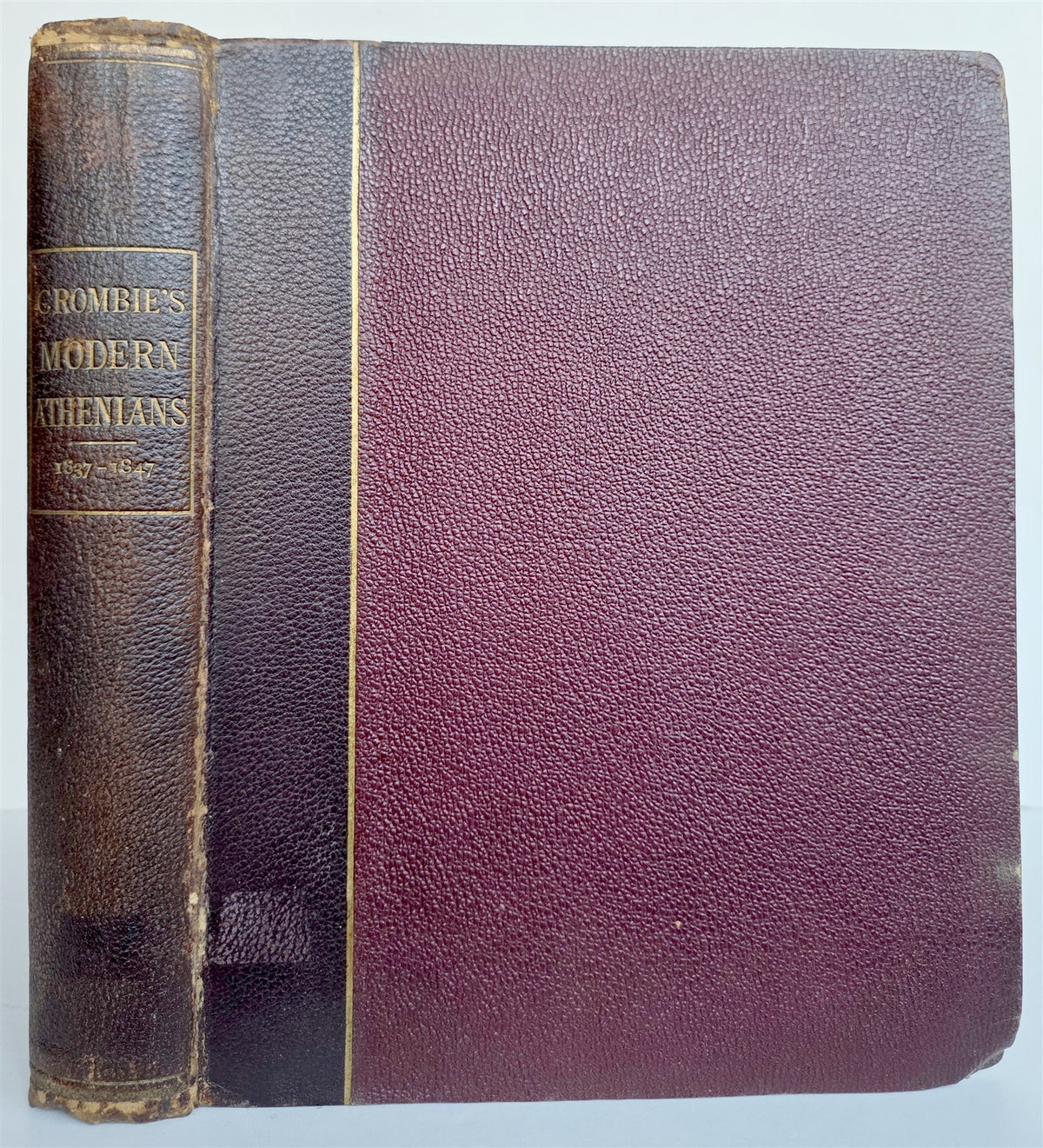 1882 MODERN ATHENIANS Portraits of Citizens of EDINBURGH antique ILLUSTRATED