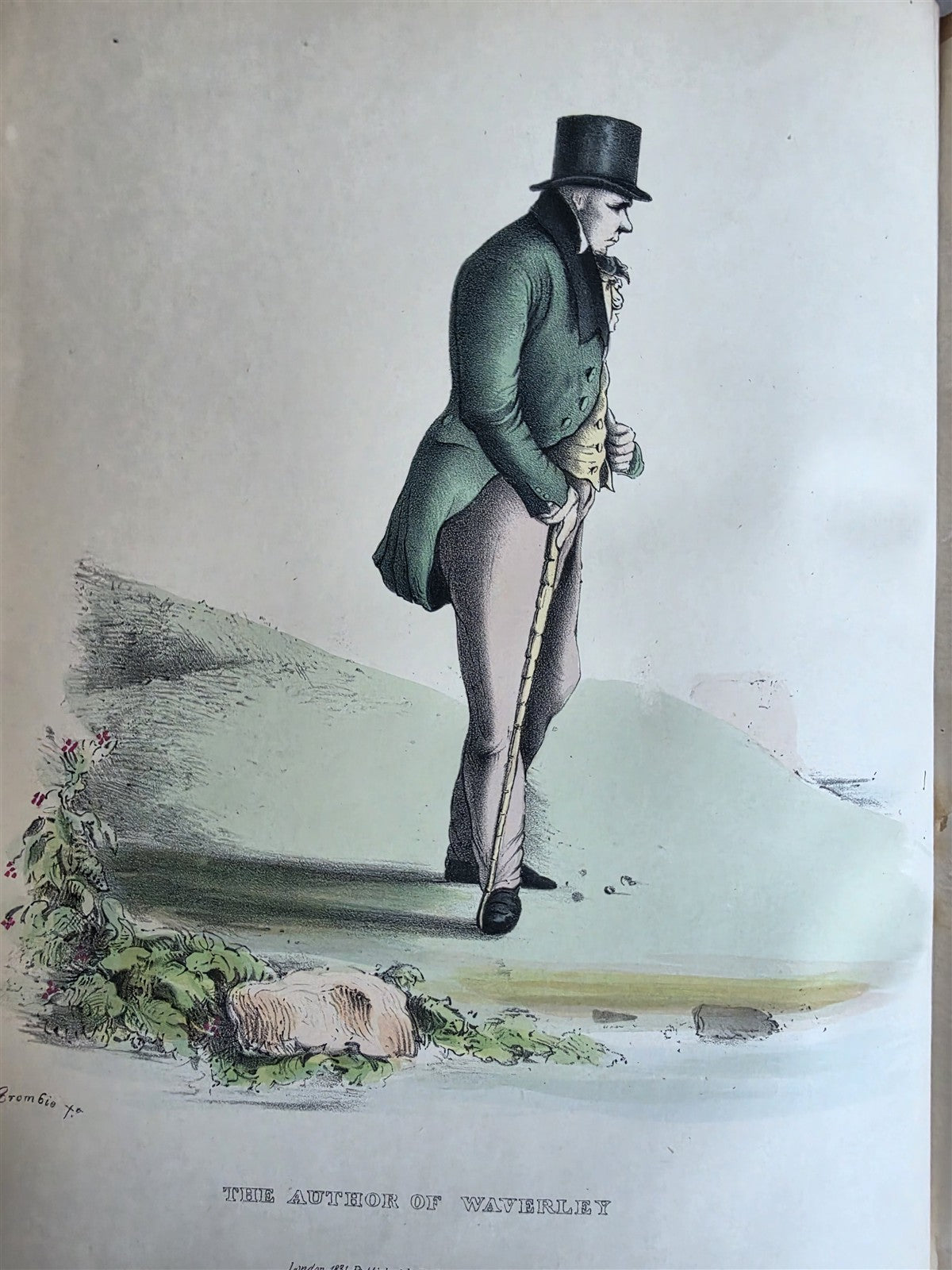 1882 MODERN ATHENIANS Portraits of Citizens of EDINBURGH antique ILLUSTRATED