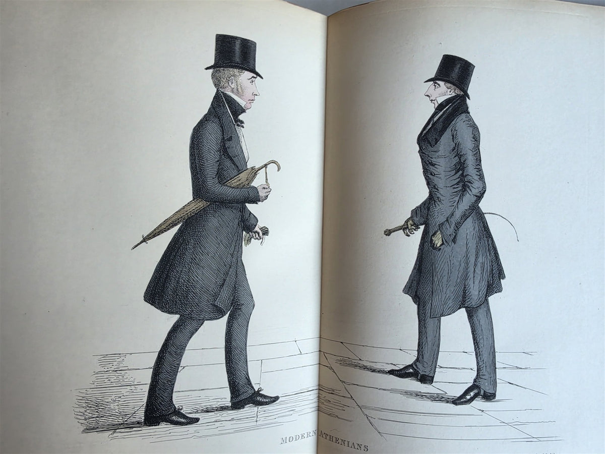 1882 MODERN ATHENIANS Portraits of Citizens of EDINBURGH antique ILLUSTRATED