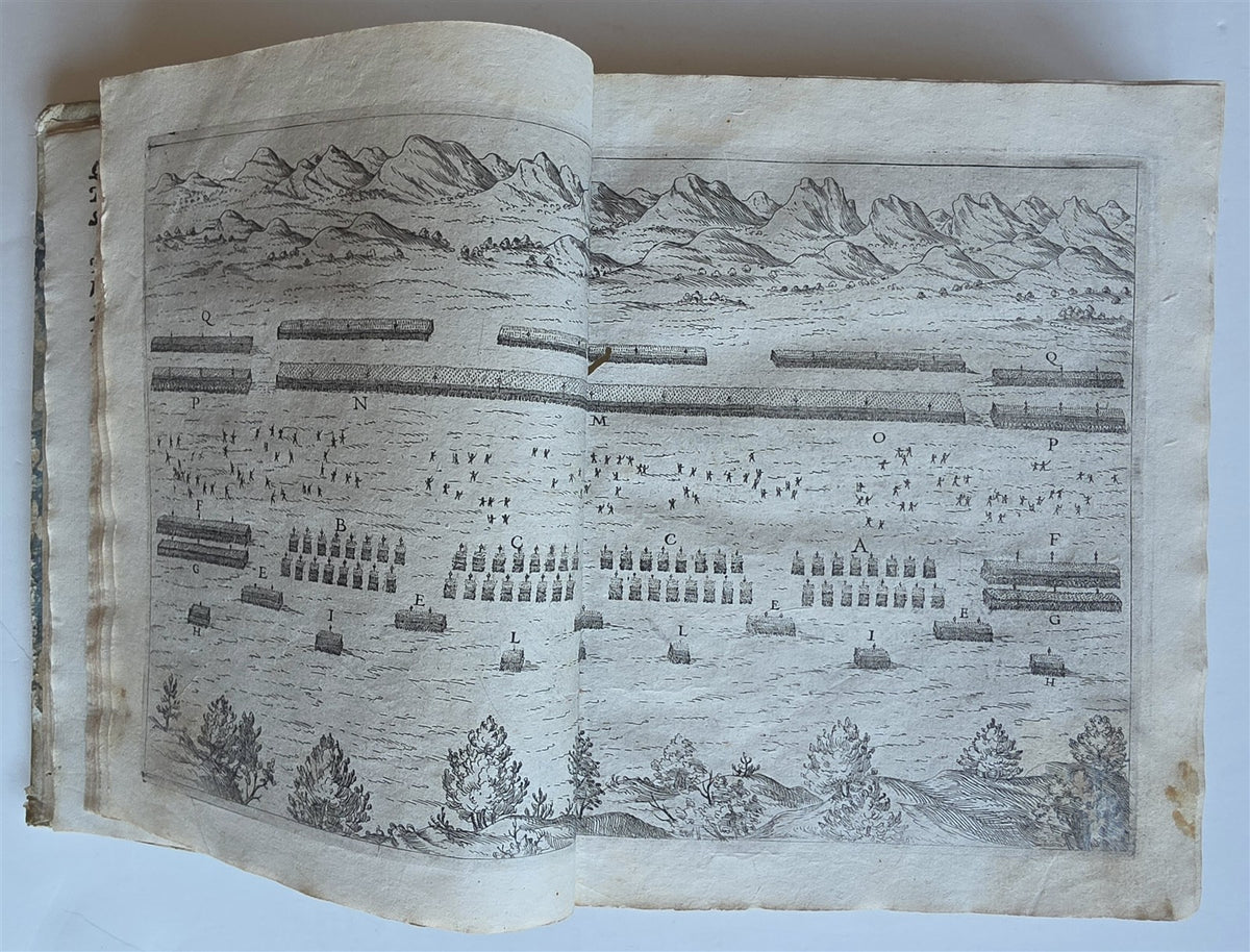 1618 Julius Caesar's Commentaries FULLY ILLUSTRATED antique ANDREA PALLADIO