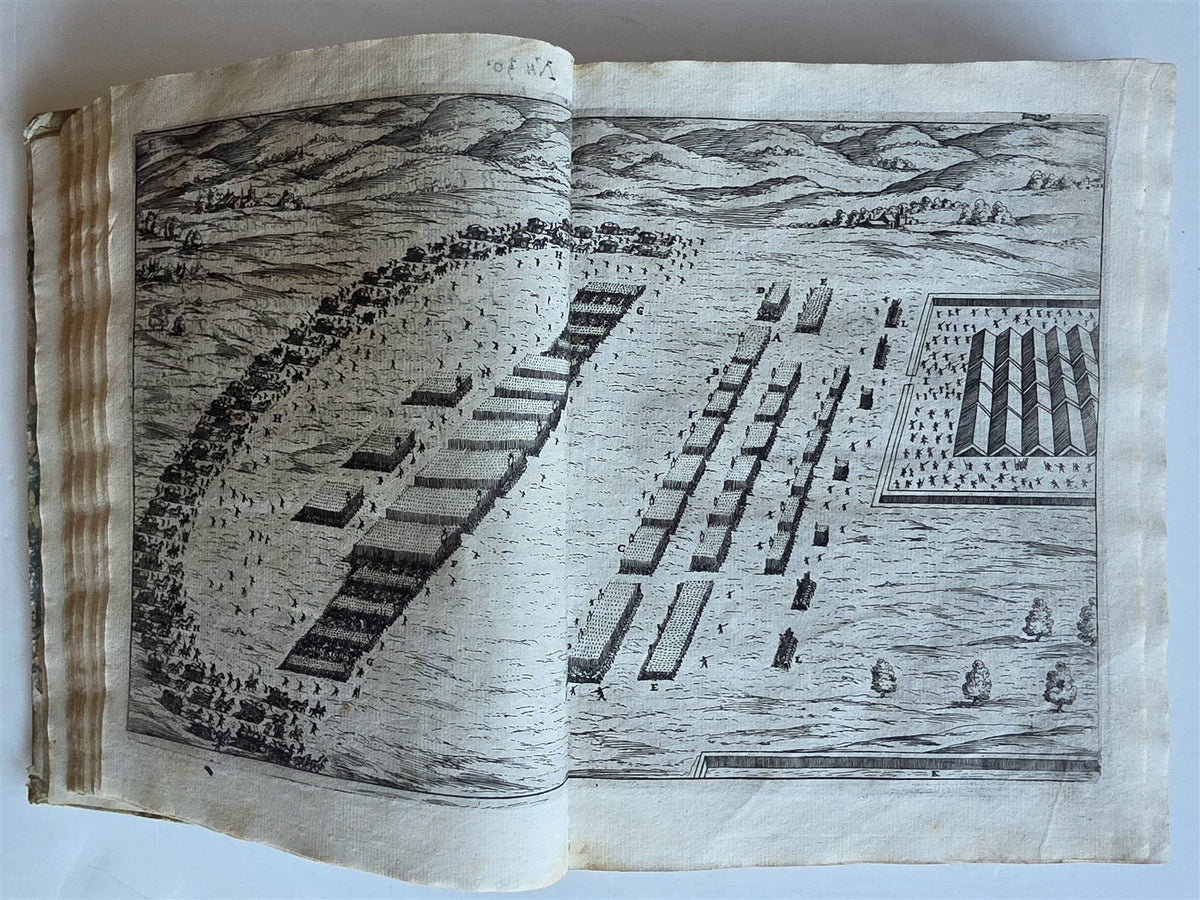 1618 Julius Caesar's Commentaries FULLY ILLUSTRATED antique ANDREA PALLADIO