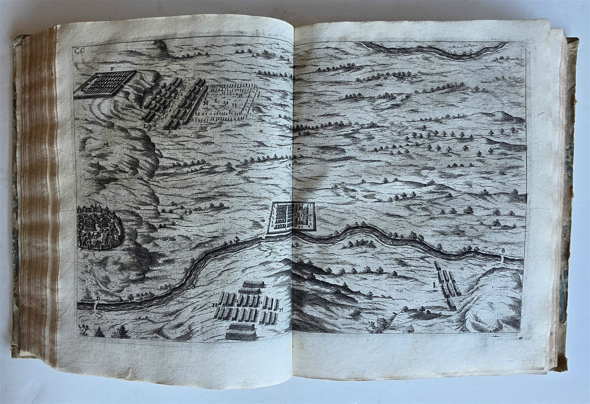 1618 Julius Caesar's Commentaries FULLY ILLUSTRATED antique ANDREA PALLADIO