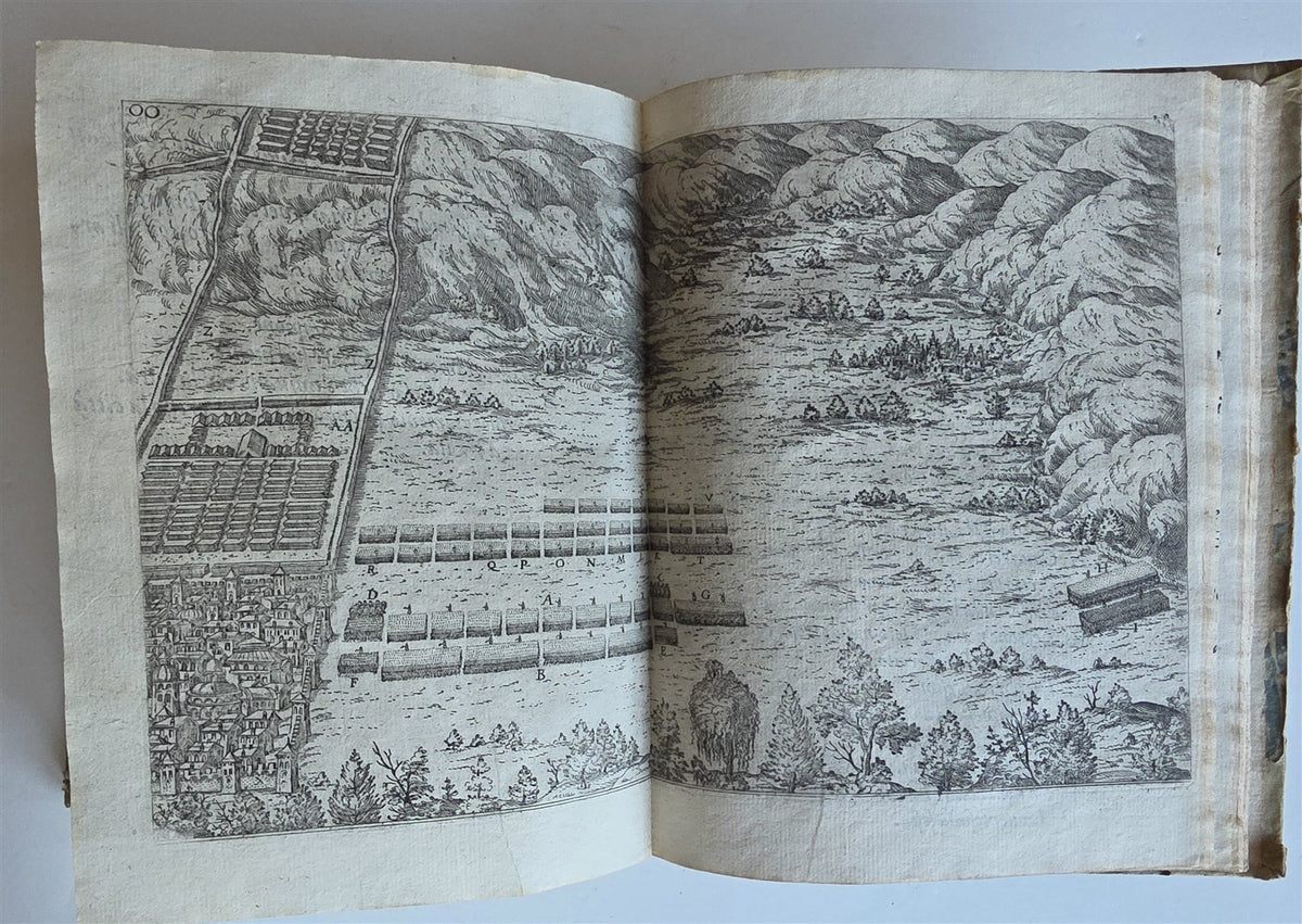 1618 Julius Caesar's Commentaries FULLY ILLUSTRATED antique ANDREA PALLADIO