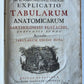 1744 ANATOMICAL TREATISE Tabularum Anatomicarum ILLUSTRATED FOLIO antique