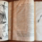 1717 ANATOMICAL TREATISE Theatrum Anatomicum ILLUSTRATED 2 FOLIO VOLUMES antique