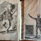 1717 ANATOMICAL TREATISE Theatrum Anatomicum ILLUSTRATED 2 FOLIO VOLUMES antique