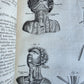 1717 ANATOMICAL TREATISE Theatrum Anatomicum ILLUSTRATED 2 FOLIO VOLUMES antique