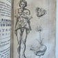 1696 ANATOMICAL TREATISE Anatomia Corporis Humani P.DIONIS antique ILLUSTRATED
