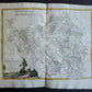 1782 MAP of POLAND & CZECHIA from ANTONIO ZATTA GEOGRAFI ATLAS antique SILESIA