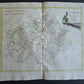 1782 MAP of GERMANY from ANTONIO ZATTA GEOGRAFI ATLAS antique UPPER SAXONY