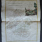 1782 MAP of GERMANY - ANTONIO ZATTA GEOGRAFI ATLAS antique FRANCONIA