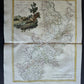 1782 MAP of GERMANY - ANTONIO ZATTA GEOGRAFI ATLAS antique WESTFALIA