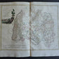 1782 MAP of SWABIA GERMANY from ANTONIO ZATTA GEOGRAFI ATLAS antique SVEVIA