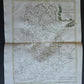 1782 MAP of MUNSTER OSNABRUCK GERMANY from ANTONIO ZATTA GEOGRAFI ATLAS antique