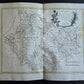 1782 MAP of POZNAN REGION POLAND from ANTONIO ZATTA GEOGRAFI ATLAS antique
