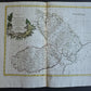 1782 MAP of MOLDOVA & ROMANIA from ANTONIO ZATTA GEOGRAFI ATLAS antique 15x19"