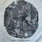 1827 BIBLE in ENGLISH antique ILLUSTRATED Cooperstown NY AMERICANA