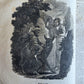 1827 BIBLE in ENGLISH antique ILLUSTRATED Cooperstown NY AMERICANA