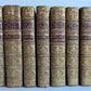 1739 HISTORY of PEOPLE OF GOD antique ILLUSTRATED 10 VOLUMES Judaica