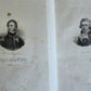 1833 Iconography of contemporaries antique ILLUSTRATED 2 VOLUMES French