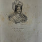 1833 Iconography of contemporaries antique ILLUSTRATED 2 VOLUMES French