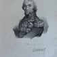 1833 Iconography of contemporaries antique ILLUSTRATED 2 VOLUMES French