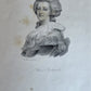 1833 Iconography of contemporaries antique ILLUSTRATED 2 VOLUMES French