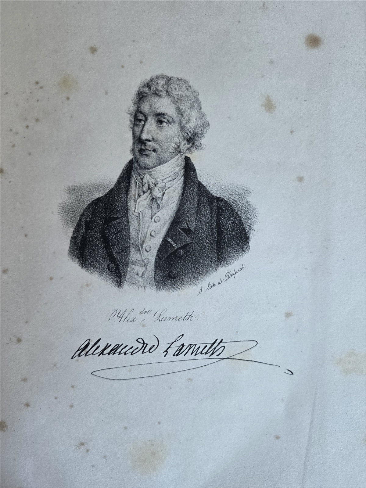 1833 Iconography of contemporaries antique ILLUSTRATED 2 VOLUMES French