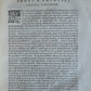1588 COMMENTARY on FEUDAL LAW in LATIN antique 16th CENTURY