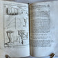 1750 MATHEMATICS & PHYSICS antique 4 ILLUSTRATED VOLUMES SET