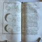 1750 MATHEMATICS & PHYSICS antique 4 ILLUSTRATED VOLUMES SET